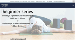 Desktop Screenshot of moondogyoga.com
