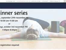 Tablet Screenshot of moondogyoga.com